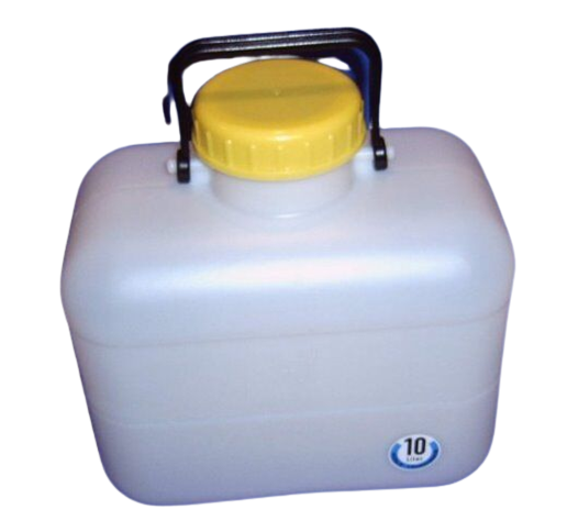 Bügel Weithalskanister 10 Liter DIN 96 mit Verschluss